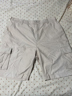 Cargo shorts, size L, beige