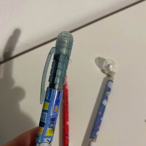 Diddl pens used, pack of 3, vintage from Germany