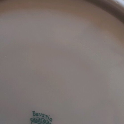 Porcelain plates Schumann Bavaria Germany set of 8 like new