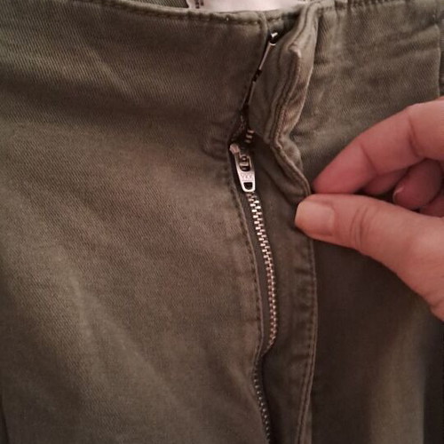 Mango women's pants size XXXL like new, olive color