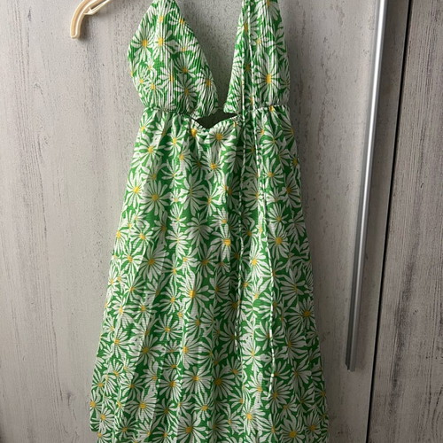 Zara dress green like new, size S