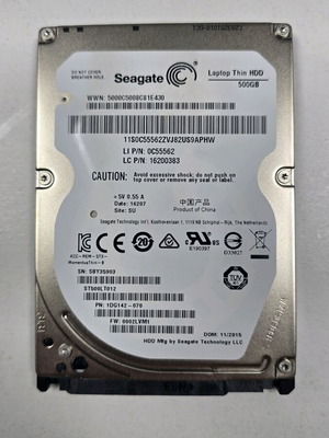 Seagate ST500LT012 HDD hard drive used 500GB 2.5''