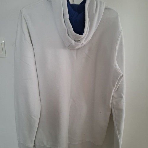 Champion men's hoodie white like new