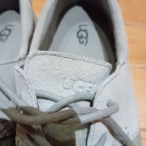 Ugg Australia men's sneakers size 45 new, leather and fabric, grey
