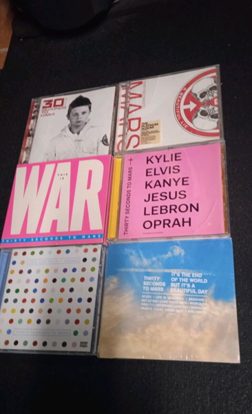 30 Seconds to Mars cd collection