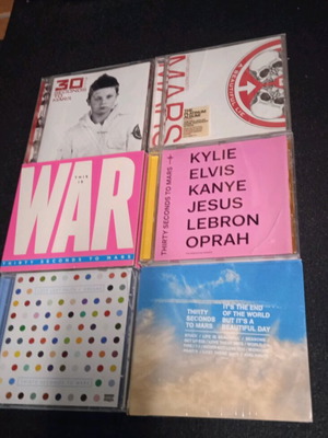 30 Seconds to Mars cd collection