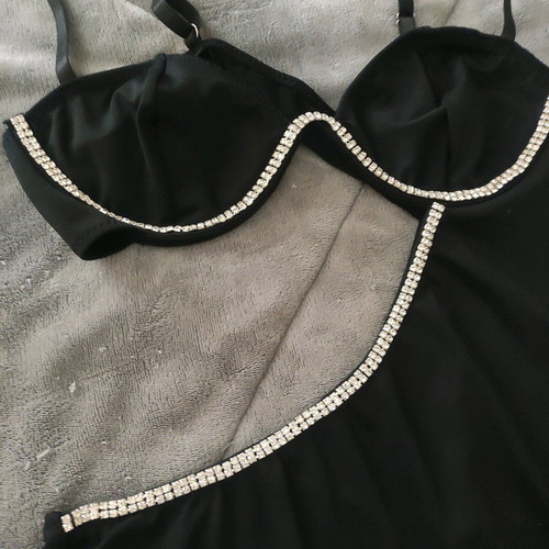 Shein dress black new size L