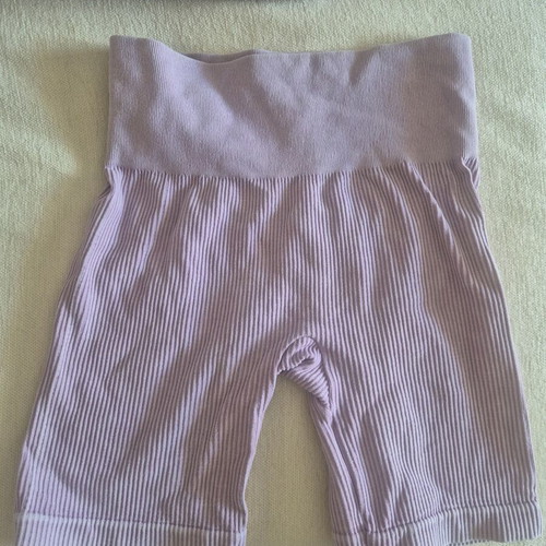 Pull&Bear athletic set crop top and biker shorts like new, pink