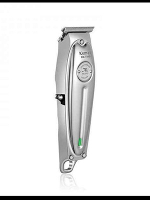 Kemei Επαγγελματική Επαναφορτιζόμενη Κουρευτική Μηχανή Ασημί KM-1949 Καινούργιο