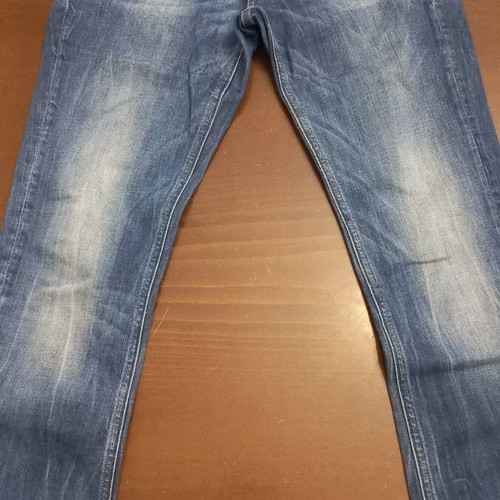 Men's jeans pants used, blue