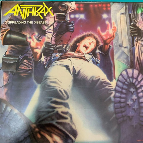 Anthrax Spreading The Disease vinyl used