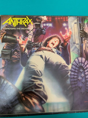 Anthrax Spreading The Disease vinyl used