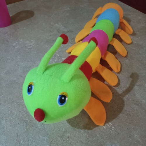 Plush Caterpillar Toy new, about 40cm