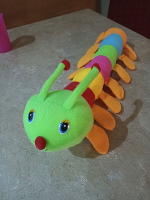 Plush Caterpillar Toy new, about 40cm