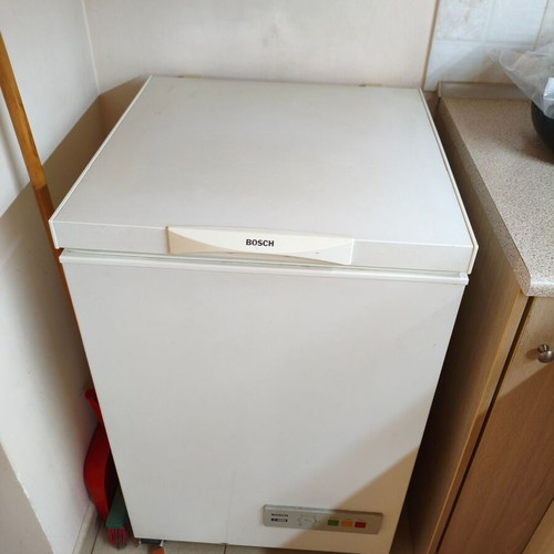 Candy refrigerator and Bosch freezer, used