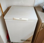 Candy refrigerator and Bosch freezer, used
