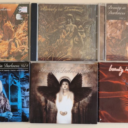 Beauty in Darkness Vol. 1-6 CD complete collection like new