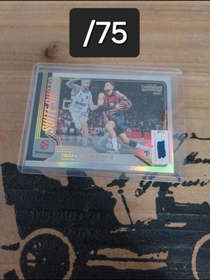 Tadas Sedekerskis Panini Contenders numbered card like new