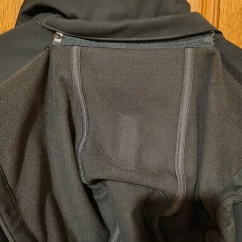 Columbia jacket used with detachable hood, size M, green