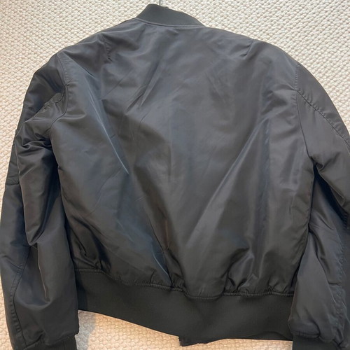 Bomber jacket Zara new, unisex, black, size S