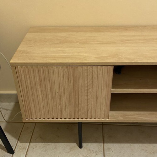 Wooden TV stand like new