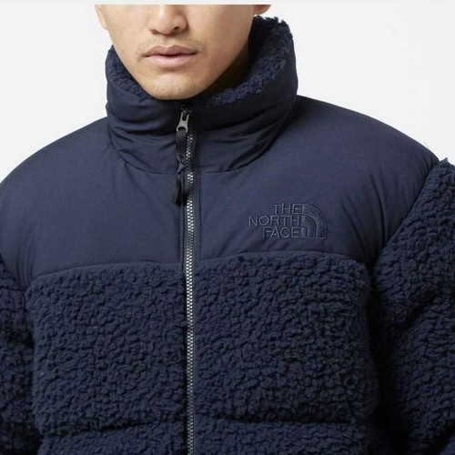 The North Face Sherpa Nuptse Jacket new, XL, dark blue