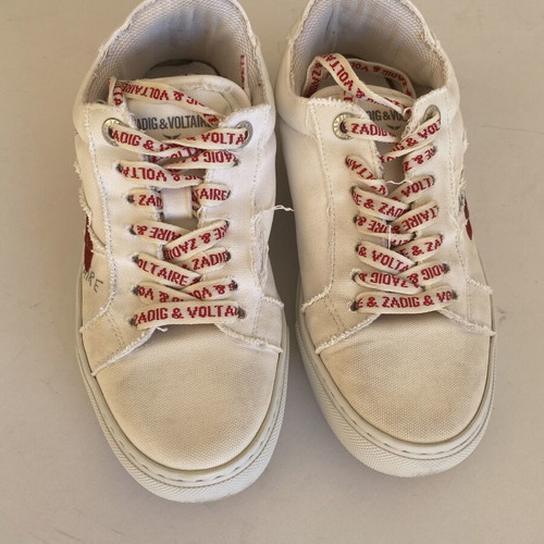 Zadig & Voltaire La Flash Lips sneakers size 37