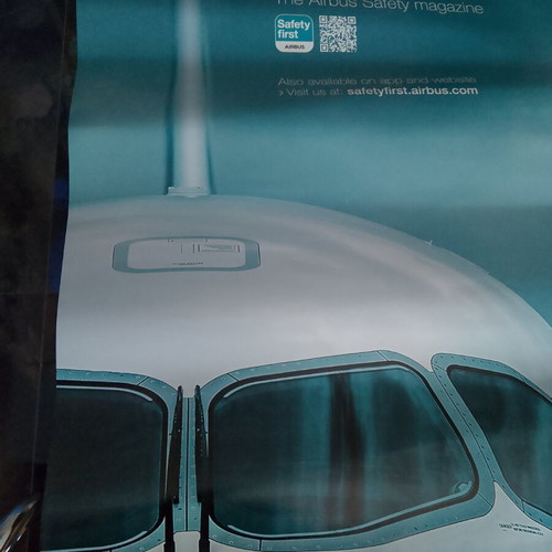 Airbus collectible poster new, 40x50 cm