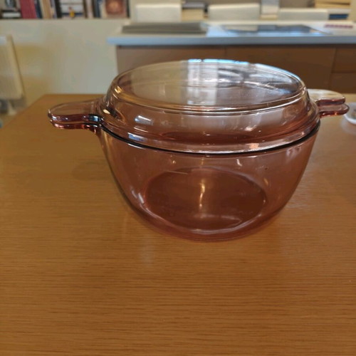Vintage ceramic glass pot 3.5 l Original Vision Corning new