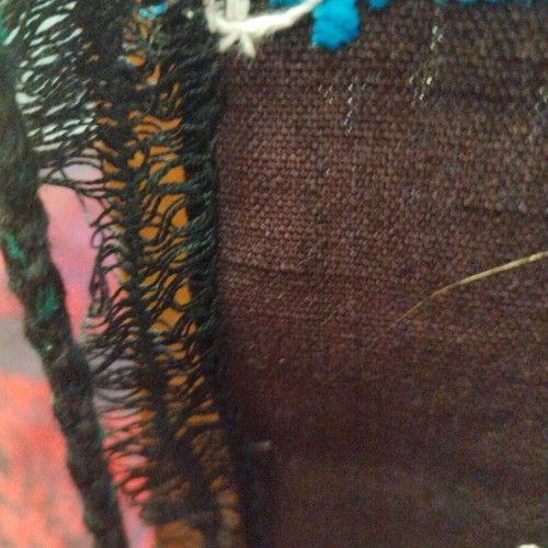 Embroidered apron used from Evros villages, folk art