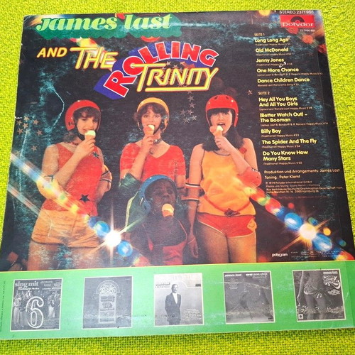 James Last And The Rolling Trinity LP употребяван, поп 1979 Гърция
