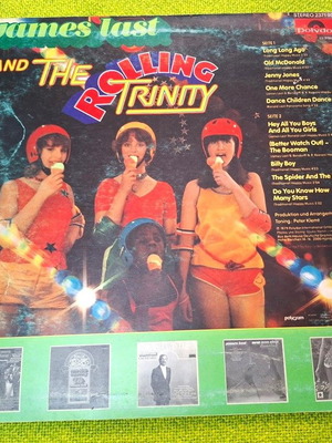 James Last And The Rolling Trinity LP употребяван, поп 1979 Гърция