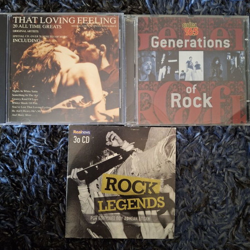 Rock CDs like new, 3 with Island 14