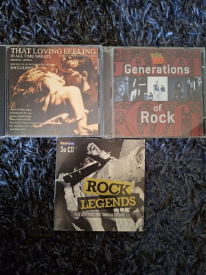 Rock CDs like new, 3 with Island 14