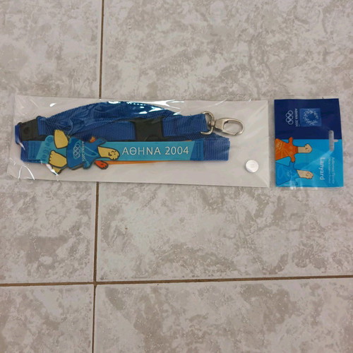 Athens 2004 Olympic Games Lanyard new, official souvenir