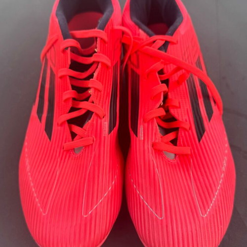 Adidas F50 League Firm/Multi-Ground Boots like new, men's size 44.5, red pink