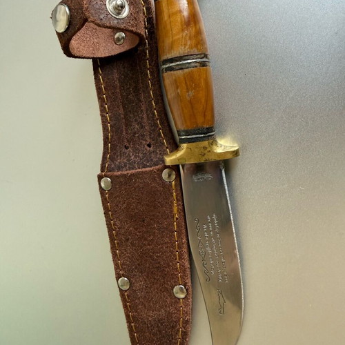 Genuine Cretan Knife Used With Leather Sheath 20 cm