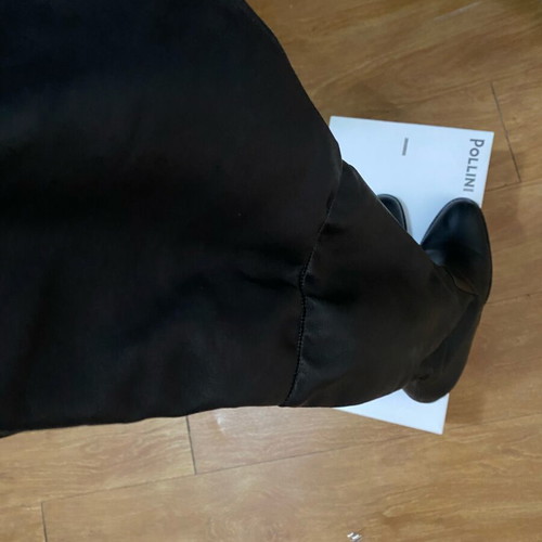 Leather tall boots used, size 37, black