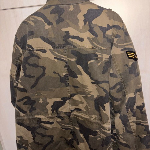 Military jacket thin spring like new