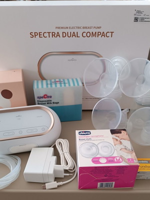 Spectra Dual Compact Gold electric breast pump new