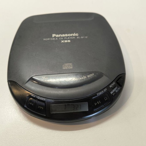 Panasonic SL-S112 Portable CD Player Discman used