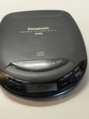 Panasonic SL-S112 Portable CD Player Discman used