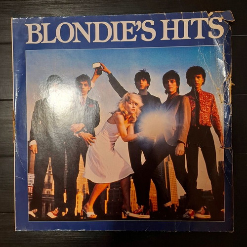 Blondie's Hits LP used, rock compilation