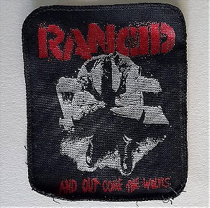 Ραφτό Rancid (8x10cm)