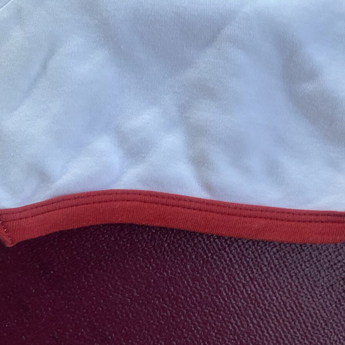 French Connection men's T-shirt XL like new, white and red