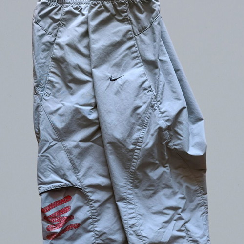 Nike Shox Utility Baggy Nylon Shorts Y2K men's large like new, grey red