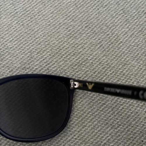 Emporio Armani EA 4089 sunglasses used, blue mirror lenses