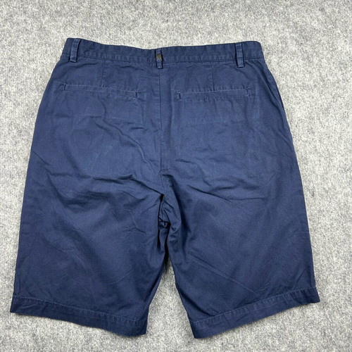 Calvin Klein Men's Navy Chino Shorts Size 29 Used Y2K Vintage