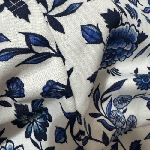 Mini dress H&M like new, white and blue floral