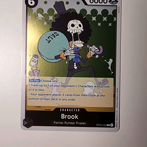 brook one piece card game ONE PIECE CARD GAME EB01-046 SR Parallel – JumpIchiban main image 1